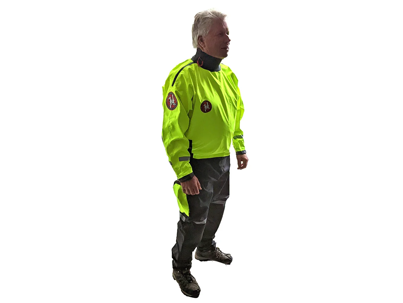 First Watch Emergency Flood Response Suit - Hi-Vis Yellow - S/M