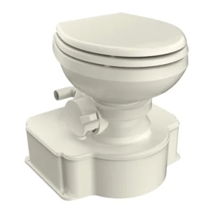 Dometic&trade; Bone M65 Marine Gravity Toilet - Elongated Seat Size w/Foot Pedal