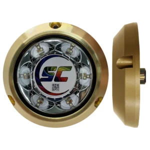 SHADOW-CASTER SC3 Bronze Surface Mount Underwater Light 3k Lumens - Color Changing | SC3-CC-BZSM