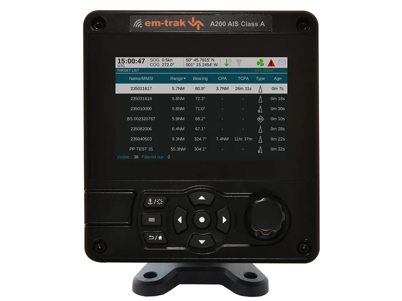 em-trak A200 Class A AIS Transceiver