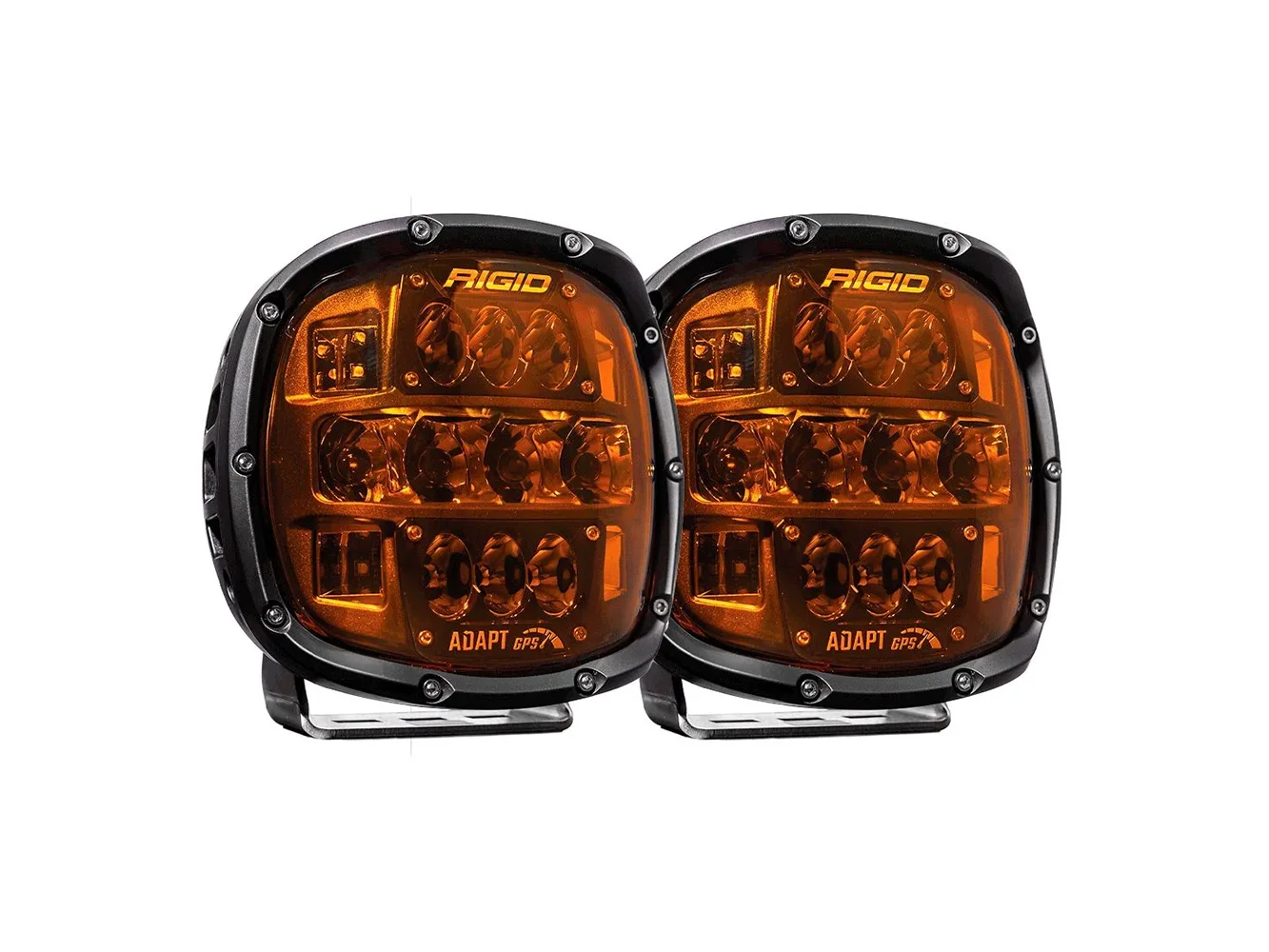 RIGID Industries Adapt XP w/Amber Pro Lens - Pair