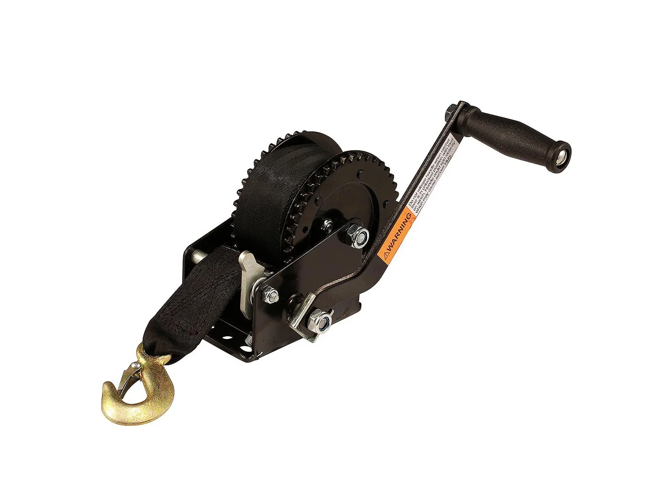 Attwood 2000 lb Dual Drive Winch - 2" x 20' Nylon Strap