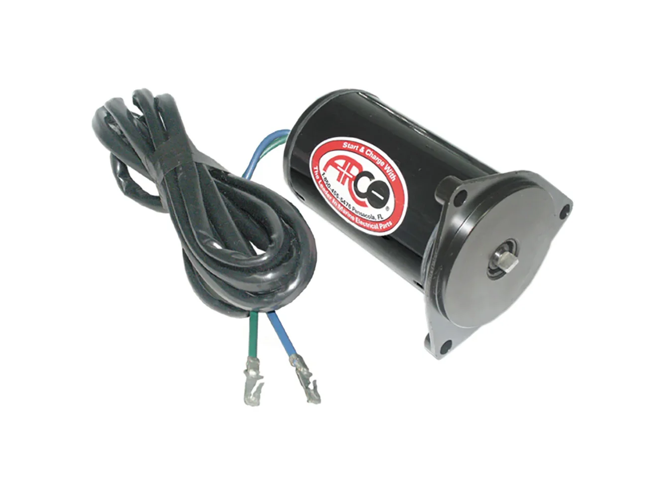 ARCO Marine Original Equipment Quality Replacement Tilt Trim Motor w/96" Leads - 2 Wire, 3-Bolt Mount