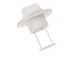 Barton Marine Drain Plug and Socket - White 15mm (19/32") Bore