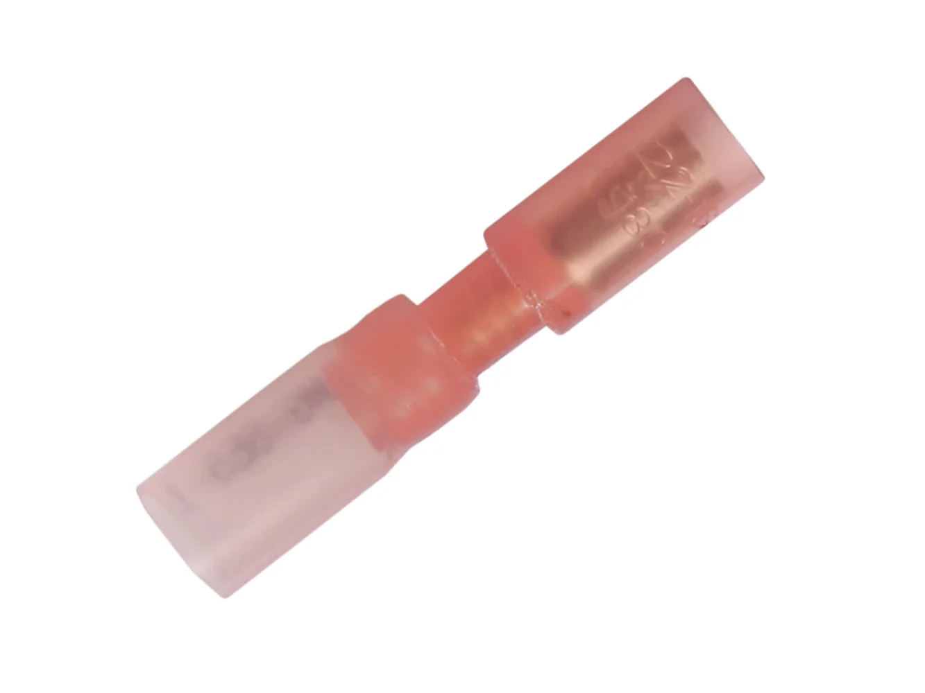 Pacer 22-18 AWG Heat Shrink Female Bullet Terminal - 25 Pack