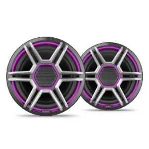 FUSION Apollo 8.8" LED Marine Speakers with Sports Gray Grilles | 010-02918-23