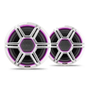 FUSION Apollo 8.8 LED Marine Speakers with Sports White Grilles | 010-02918-21
