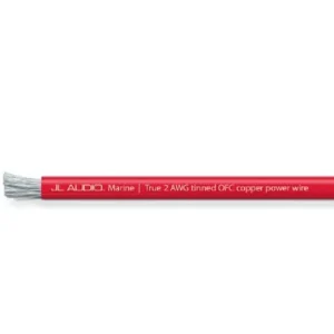 JL AUDIO ABYC Red Power Wire, 2 AWG, 50' (XM-RPW2-50) | 010-13462-00