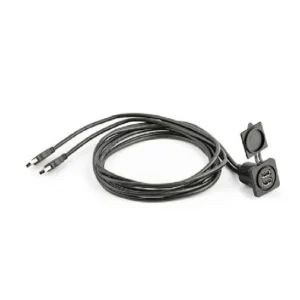 JL AUDIO Panel-Mount Audio Connector, Dual USB Port for Panel-Mounting (XMD-USB2X-PNL) | 010-13678-00