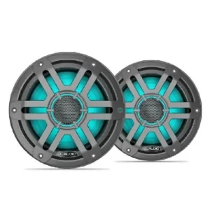 JL AUDIO M200 Marine Speakers - 7.7" with LED and Gray Sport Grille | 010-04757-01
