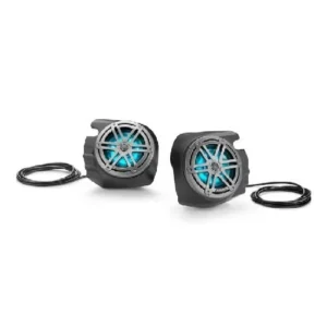 JL AUDIO Stealthbox® Enclosed Speakers for Polaris RZR 4 900, 900XC, XP 1000 and XP4 1000 (SB-POL-RZG2SPKR/M3-650 | 010-03695-00