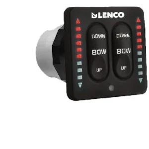 LENCO MARINE LED IND. TWO-PIECE TACTILE SWITCH KIT W/PIGTAIL FOR SINGLE ACTUATOR SYSTEMS | 15270-001