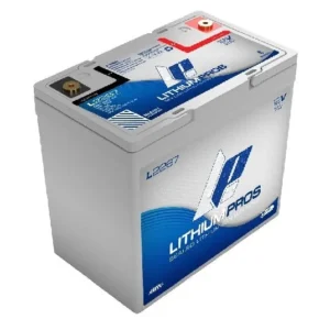 LITHIUM PROS LiFePO4 Battery, 12V/67 Ah  (Trolling/Deep cycle, Grp 22) Bluetooth | L2267 | L22-12 *DROP SHIP ITEM, FREE FREIGHT
