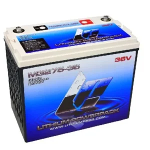 LITHIUM PROS LiFePO4 Battery, 36V/75 Ah (Trolling/Deep cycle, Grp GC12) Bluetooth | M3275-36 | M75-36 | DROP SHIP, FREE FREIGHT