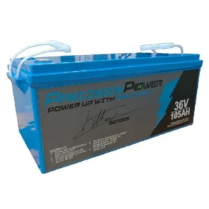 PRECISION SONAR Lithium Battery 36V 105Ah Deep Cycle Smart Battery | PP-36V-105AH *DROP SHIP ITEM $50 SHIPPING*