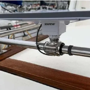 SEAVIEW Starlink Mini Mount Bracket with Stainless Steel Rail Clamp | SVRCLMINIRCL1