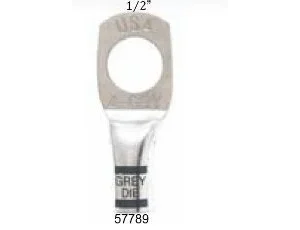 SPECTRO WIRE Tinned Lug Terminal 4 AWG 1/2" STUD SIZE | 57789-10