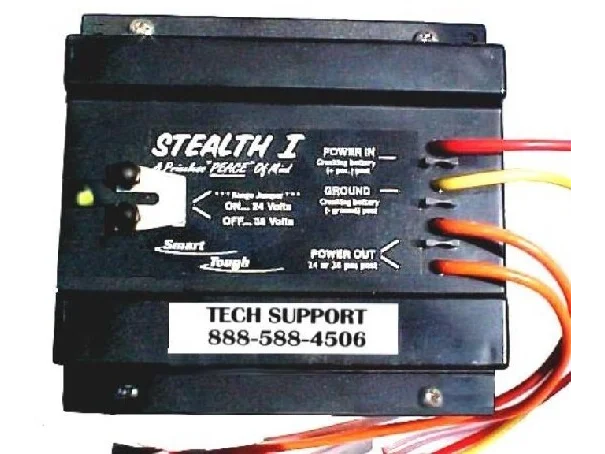 STEALTH 1 CHARGING ONBOARD BATTERY CHARGER 36VDC | 07D40