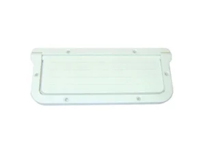 T-H Marine Large Rectangular Scupper - White