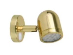 Scandvik LED Brass Reading Light - 10-30V