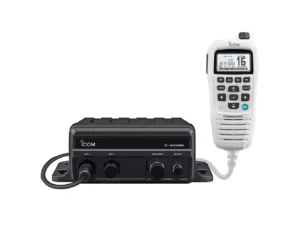 Icom M410BB GW 11 Black Box VHF w/White Command Mic & 2 Command Mic Ports