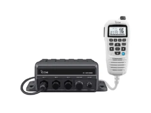 Icom M510BB GW 21 Black Box VHF w/White Command Mic & 3 Command Mic Ports