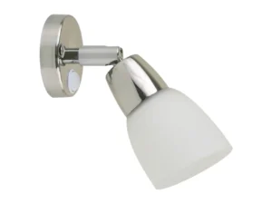 Scandvik SS Reading Light w/Frosted Glass Shade - 10-30V