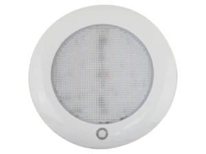 Scandvik Slim 5" Dome Light - Warm White/Blue - 10-30V