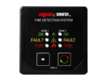 Fireboy-Xintex Two Zone Detection & Alarm Panel - 2-5/8" Display - 12/24V DC