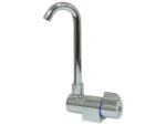 Scandvik Ceramic Family Tap w/Folding Spout - Chrome Finish