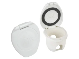 Scandvik Replacement White Cup & Cap f/Recessed Shower