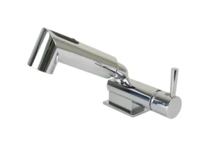 Scandvik Minimalistic Compact Single Level Mixer - Faucet & Shower Combo - Chrome