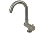 Scandvik Nordic Folding Stainless Steel J-Spout Tap