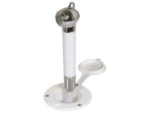 Scandvik Recessed Transom Shower w/6' Hose - White
