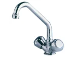 Scandvik Chrome Galley Mixer w/Swivel Spout