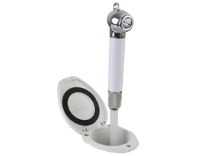 Scandvik Recessed Shower w/6' White Hose - Push-Button