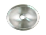 Scandvik Brushed SS Oval Sink - 13.25" x 10.5"