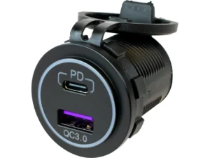 Sea-Dog USB 3.0 & USB-C Power Socket w/Out Light