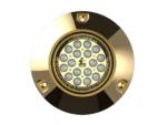 Metro Marine High-Output Submersible Underwater Light w/Intelligent Monochromatic LED's - Aqua, 45° Beam