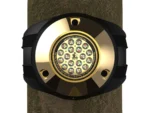 Metro Marine High-Output Piling Mount Underwater Light w/Intelligent Full Spectrum LED's - RGBW, 90° Beam