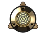 Metro Marine High-Output Surface Mount Underwater Light w/Intelligent Monochromatic LED's - Aqua, 45° Beam