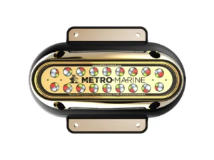Metro Marine High-Output Elongated Surface Mount Light w/Intelligent Full Spectrum LED's - RGBW, 45° Beam