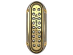 Metro Marine High-Output Elongated Vertical Mount Light w/Intelligent Monochromatic LED's - Aqua, 45° Beam