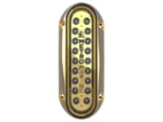 Metro Marine High-Output Elongated Vertical Mount Light w/Intelligent Monochromatic LED's - Aqua, 90° Beam