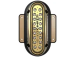 Metro Marine High-Output Vertical Surface Mount Light w/Intelligent Full Spectrum LED's - RGBW, 90° Beam