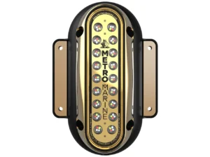 Metro Marine High-Output Vertical Surface Mount Light w/Intelligent Full Spectrum LED's - RGBW, 90° Beam