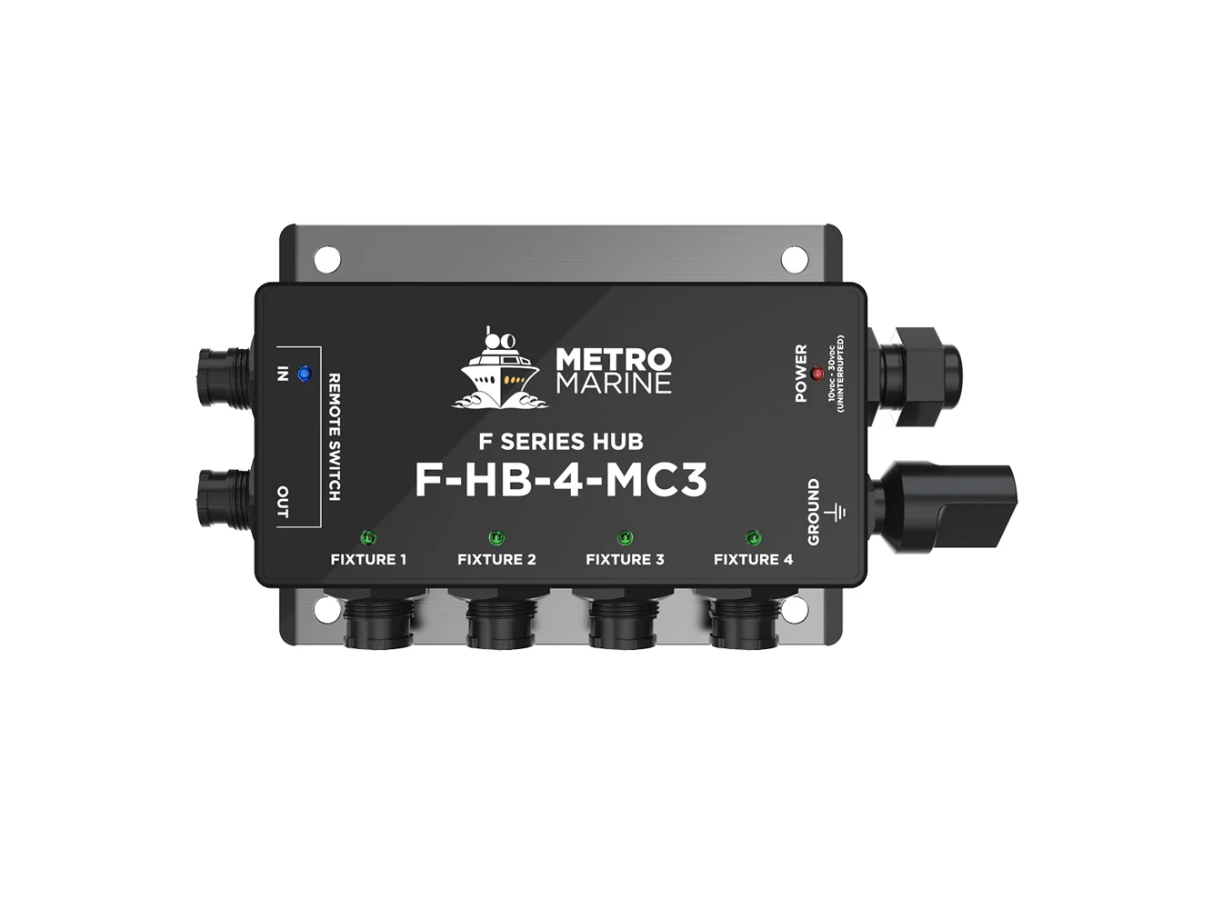 Metro Marine Single Color Hub - 4 Outputs