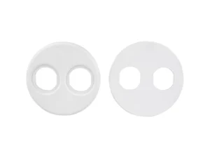 Sea-Dog 4" Gauge Power Socket Adapter Mounting Plate - White