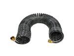 Trident Marine Coiled Wash Down Hose w/Brass Fittings - 15'