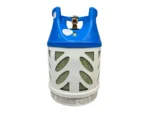 Viking Cylinders 17lb Vertical Fiberglass Composite LPG Cylinder w/Type 1 Valve - OPD, DOT, TC Approved